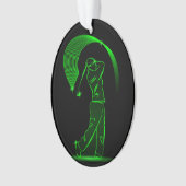 ゴルフメダルオーナメント オーナメント (正面)