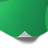 ゴルフメンズウォメンパーソナライズされたズネームアートギフトプリント ポスター (角)