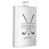 ゴルフモダンクラブパーソナライズされたバチュラーパーティ フラスク (右)