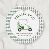 ゴルフモダンベビーシャワー フェイバータグ (裏面)