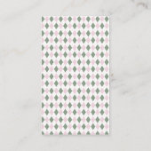 ゴルフモダンベビージェンダーがパー・ティーを明らかにする エンクロージャーカード (裏面)