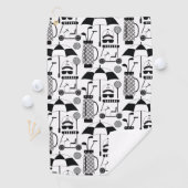 ゴルフモダン用具及びアクセサリーパターン ゴルフタオル (インサイチュ)