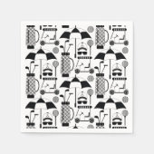 ゴルフモダン用具及びアクセサリーパターン スタンダードカクテルナプキン (正面)