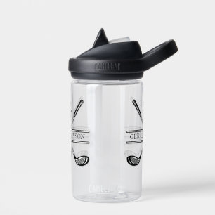 ゴルフモノグラムカスタマイズエレガントデザイン ウォーターボトル