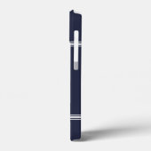 ゴルフモノグラムプロゴルファーモダンスポーツブルーかわいい Case-Mate iPhoneケース (裏面 / 左)