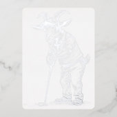 ゴルフヤギ箔カード 箔シーズンカード (正面)