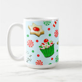 ゴルフユニーククリスマスマグ コーヒーマグカップ (左)