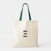 ゴルフユーモア漫画トートバッグ トートバッグ (裏面)