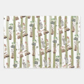 ゴルフラッピング紙フラットシートセット3 ラッピングペーパーシート (正面2)