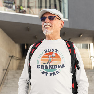 ゴルフラバーグランドカワイイレトロ退職カスタム Tシャツ