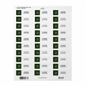 ゴルフラベル ラベル (フルシート)