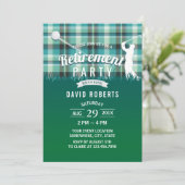 ゴルフリタイアメントパーティーグリーンジンガム 招待状 (スタンド正面)