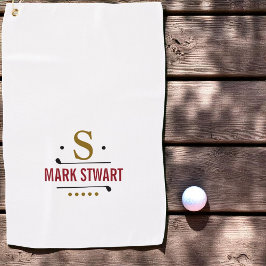 ゴルフレアモノグラム ゴルフタオル