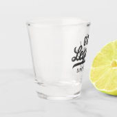 ゴルフレジェンドシスター誕生おもしろいモダンヴィンテージ ショットグラス (左)