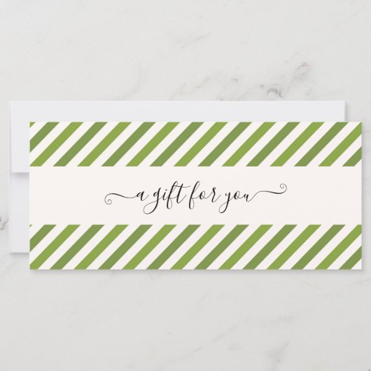 ゴルフレッスンギフトチケット伝票証明書 (裏面)