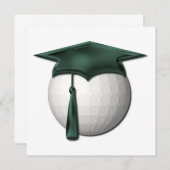 ゴルフレッスン招待状 招待状 (正面/裏面)