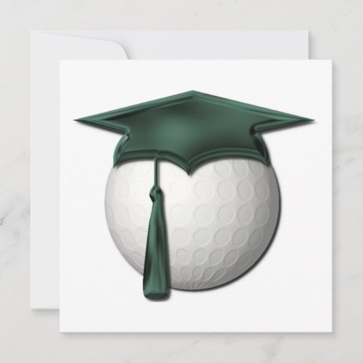 ゴルフレッスン招待状 招待状 (正面)