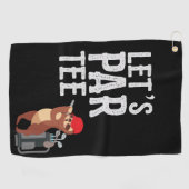 ゴルフレッツパースティースロッスゴルファー ゴルフタオル (横)