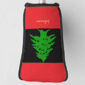 ゴルフレバノン&レバノン国旗RE /ゴルフクラブカバー ゴルフヘッドカバー (回転90)