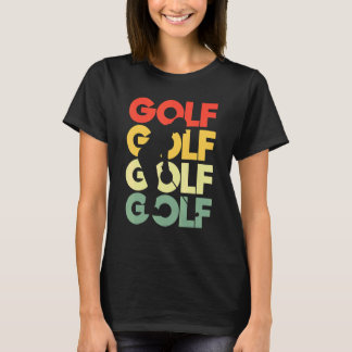 ゴルフヴィンテージゴルファー遊ゴルフ Tシャツ