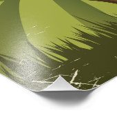 ゴルフヴィンテージスタイルポスター フォトプリント            (角)