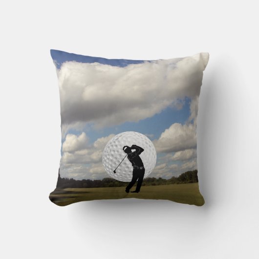 ゴルフ世界 クッション (正面)