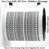 ゴルフ中毒隠しメッセージおもしろいノベルティ111B マグカップ