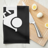 ゴルフ乳母車 キッチンタオル (四つ折り)