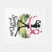 ゴルフ乳癌の治療のためのスイング フリースブランケット (正面(横))