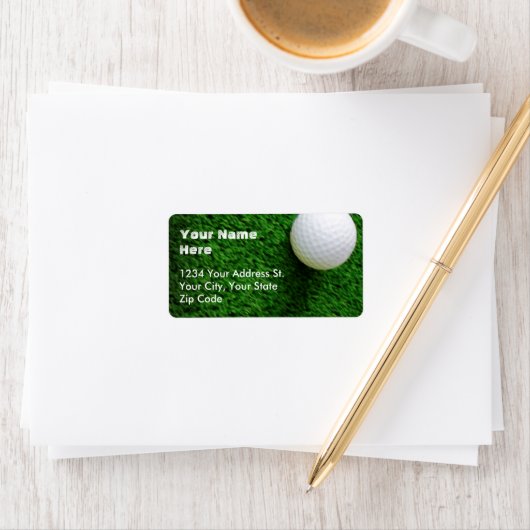 ゴルフ住所 シール (インサイチュ)