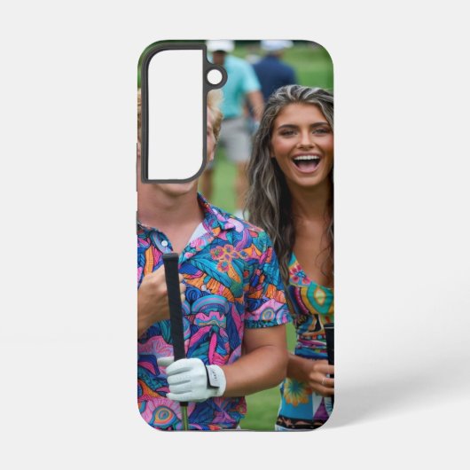 ゴルフ写真のカスタマイズ・パーソナライズ SAMSUNG GALAXYケース (裏面)