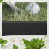 ゴルフ写真の台所タオル キッチンタオル (折り畳み)