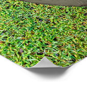 ゴルフ写真文字 ポスター (角)