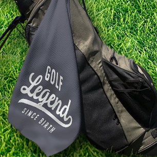 ゴルフ凡例誕生おもしろいモダンヴィンテージ ゴルフタオル