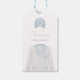 ゴルフ制服ベビーシャワー感謝していユーギフトラベル ギフトタグ