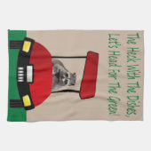 ゴルフ台所タオル キッチンタオル (横)