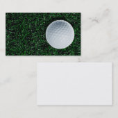 ゴルフ名刺のデザイン 名刺 (正面/裏面)