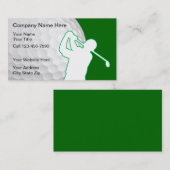 ゴルフ名刺 名刺 (正面/裏面)