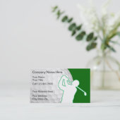 ゴルフ名刺 名刺 (スタンド正面)