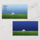 ゴルフ名刺 名刺 (正面/裏面)