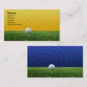 ゴルフ名刺 名刺 (正面/裏面)