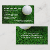 ゴルフ名刺 名刺 (正面/裏面)