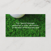 ゴルフ名刺 名刺 (裏面)