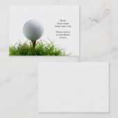 ゴルフ名刺 名刺 (正面/裏面)