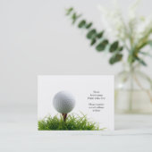 ゴルフ名刺 名刺 (スタンド正面)