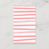 ゴルフ名門私立校風のガールのベビー用の物干し本 エンクロージャーカード (裏面)