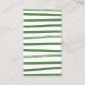 ゴルフ名門私立校風のボーイのベビー用物干し本 エンクロージャーカード (裏面)