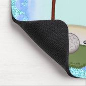 ゴルフ国旗 マウスパッド (コーナー)