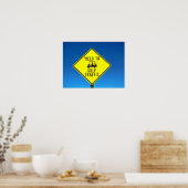 ゴルフ場に向かう ポスター (キッチン)