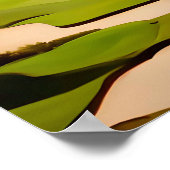 ゴルフ場のゴルファー絵画のゴルフ芸術 ポスター (角)